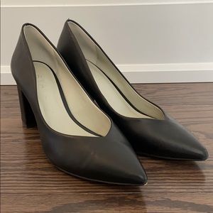 Women’s Black Leather Pumps